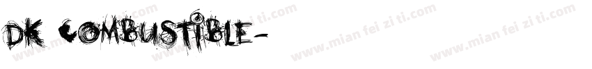 DK Combustible字体转换